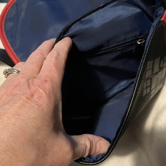 Daddy's Little Monster Harley Quinn purse, Hot Topic, crossbody, Puddin - Picture 3 of 3